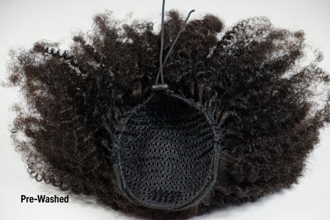 Kinky Coily 4d Curl Drawstring Ponytail